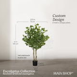 3.5FT Artificial Eucalyptus Tree