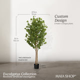 5FT Artificial Eucalyptus Tree