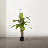 4FT Artificial Banana Tree