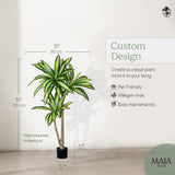4.5FT Artificial Dracaena Tree
