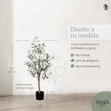 3.5FT Minimal Artificial Olive Tree
