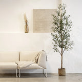 Tall Artificial Olive Tree