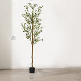 7FT Minimal Artificial Olive Tree