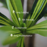 3.5FT Artificial Dracaena Tree