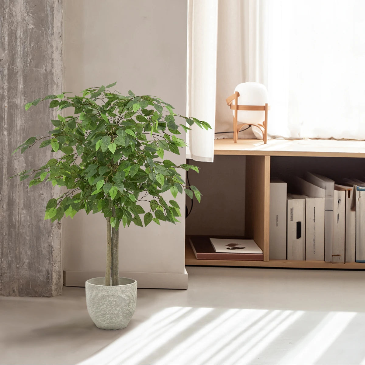 3.5FT Artificial Ficus Tree