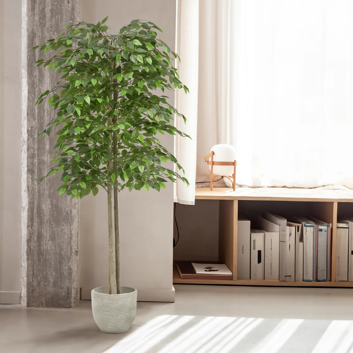 6FT Artificial Ficus Tree