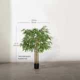 Artificial Bamboo Tree 3.5FT Measurements 
