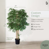 Artificial Bamboo Tree 6.5FT Measurements 
