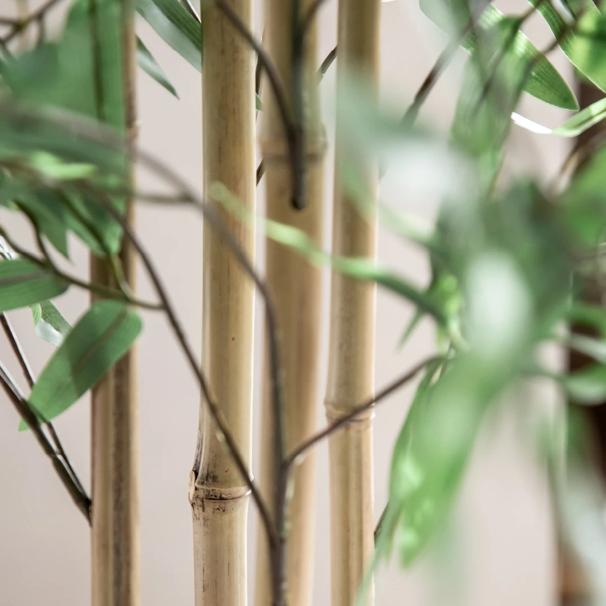 Artificial Bamboo Tree trunk detail