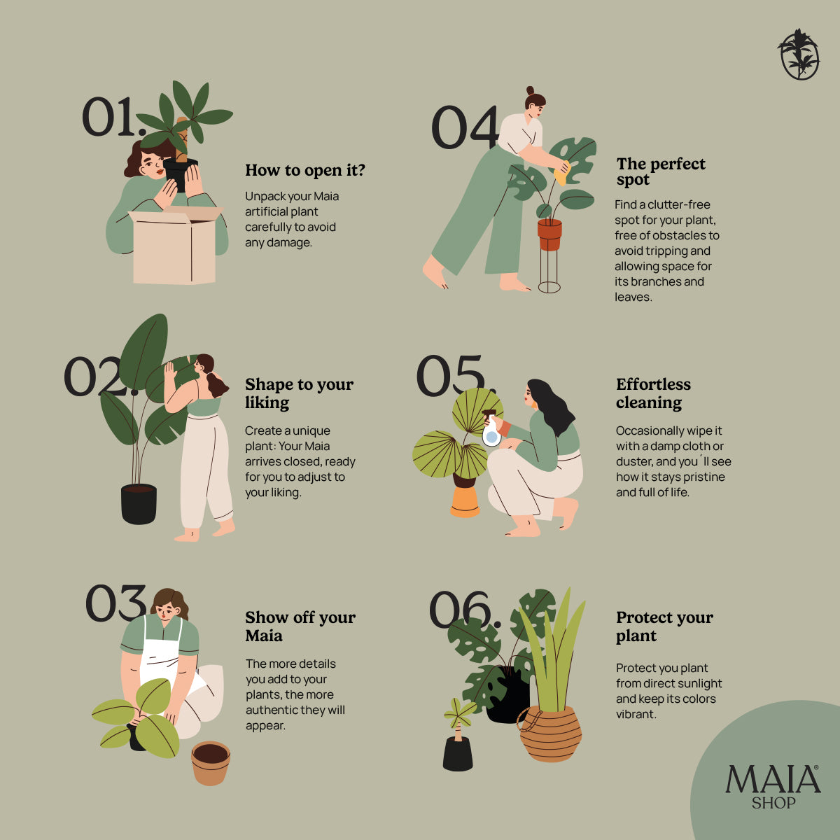 Artificial Dracaena Tree Characteristics