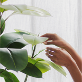 4FT Artificial Rubber Tree