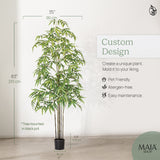 Minimal Artificial Bamboo Tree Measurements 