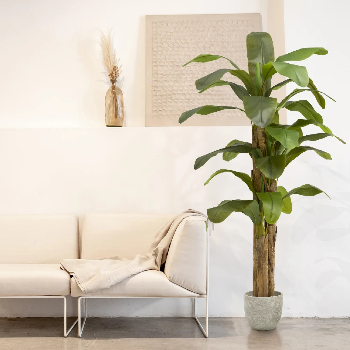Tall Artificial Banana Tree